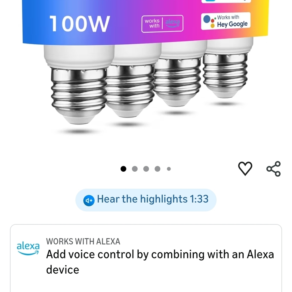 🆕️ LightingInside Smart LED Bulbs - Picture 4 of 9